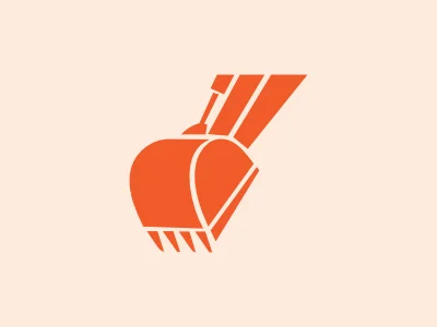 Clay Excavating Logo